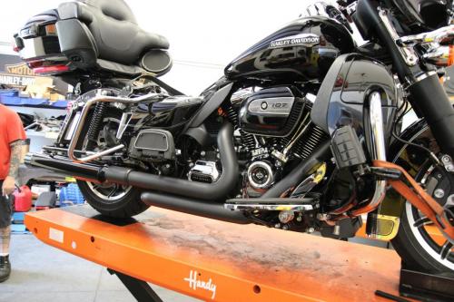 custom Harley Davidson motorcycle